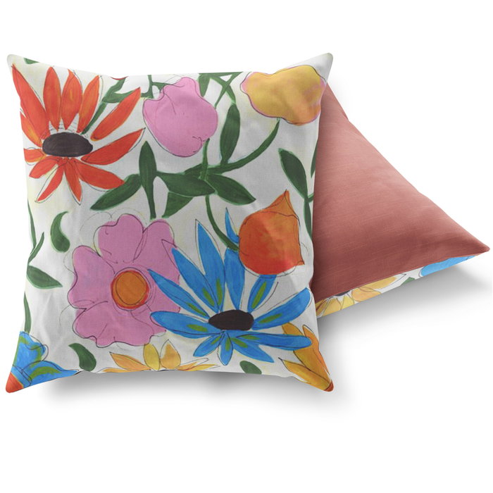 Aberto Design Cojín Multicolor 43 x 43 cm Aberto Design Cojín Multicolor 43 x 43 cm